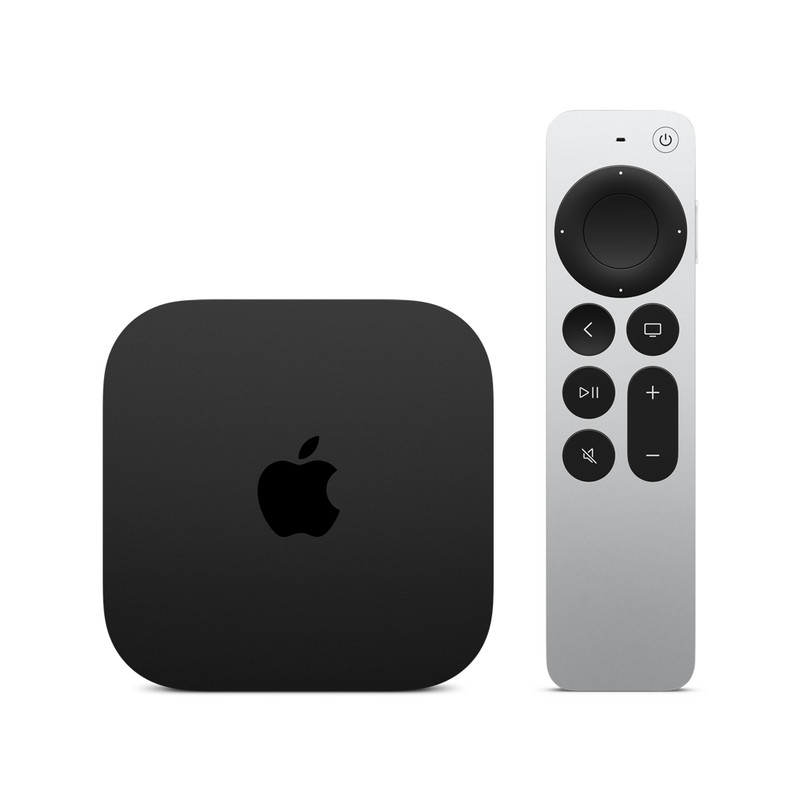 Apple TV 4K 3rd generation product image with detailed view and professional lighting