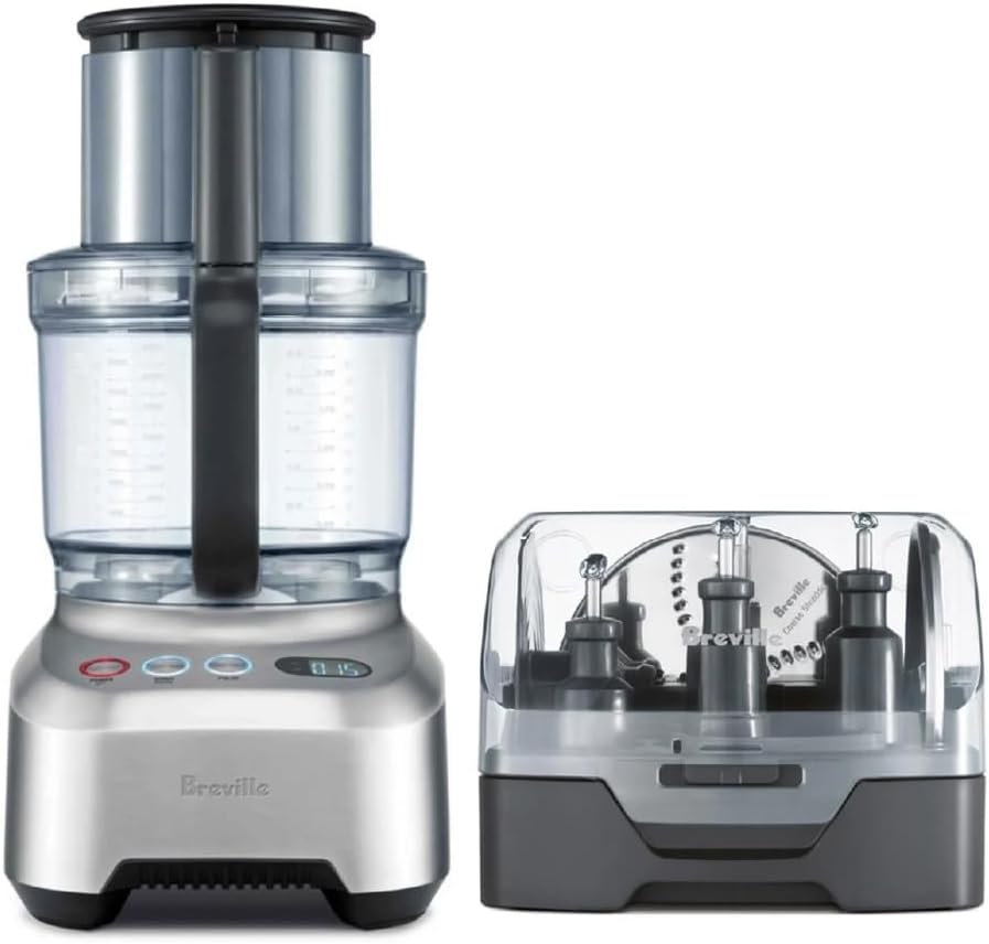 Breville Sous Chef 16 Pro Food Processor with accessories product image with detailed view and professional lighting