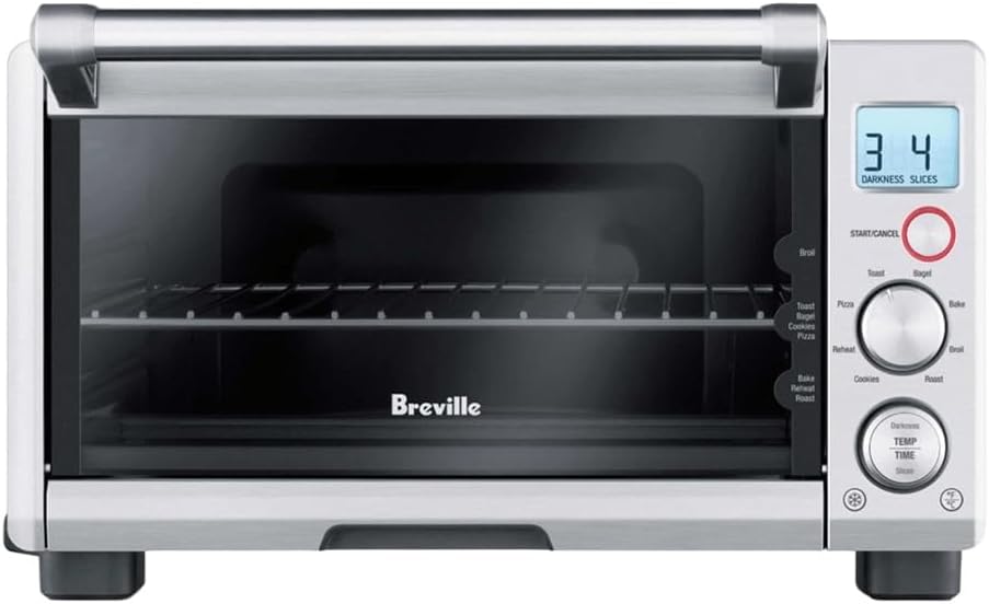 Breville Compact Smart Oven product image with detailed view and professional lighting