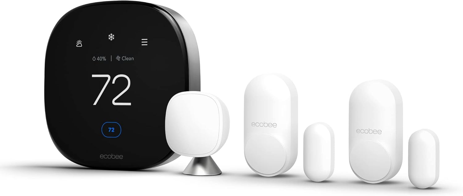 Ecobee Premium app control product image with detailed view and professional lighting