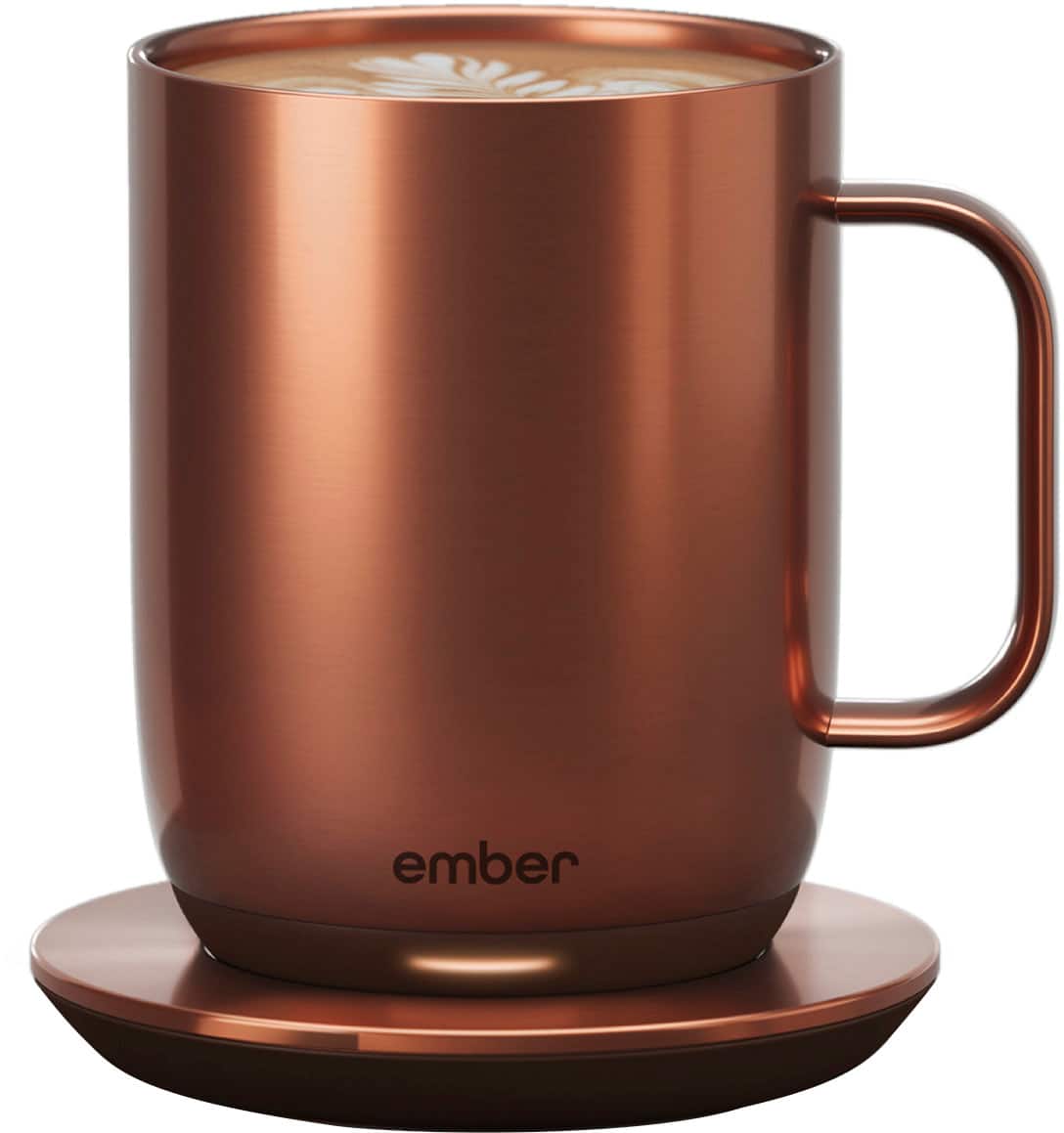 Ember Mug 2 copper version product image with detailed view and professional lighting