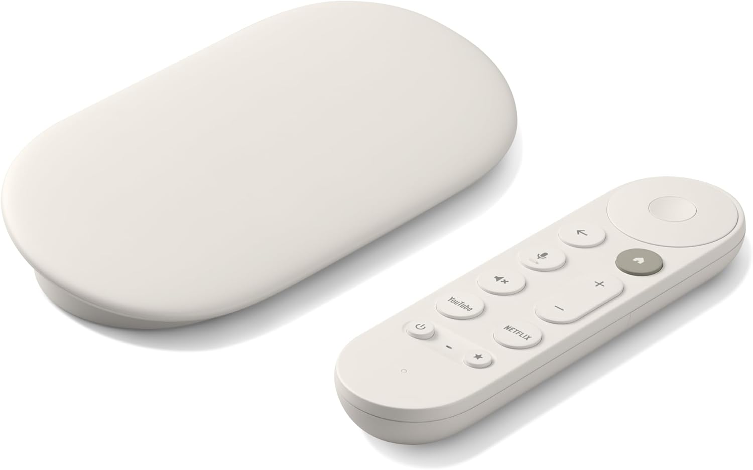 Google TV Streamer 4K product image with detailed view and professional lighting