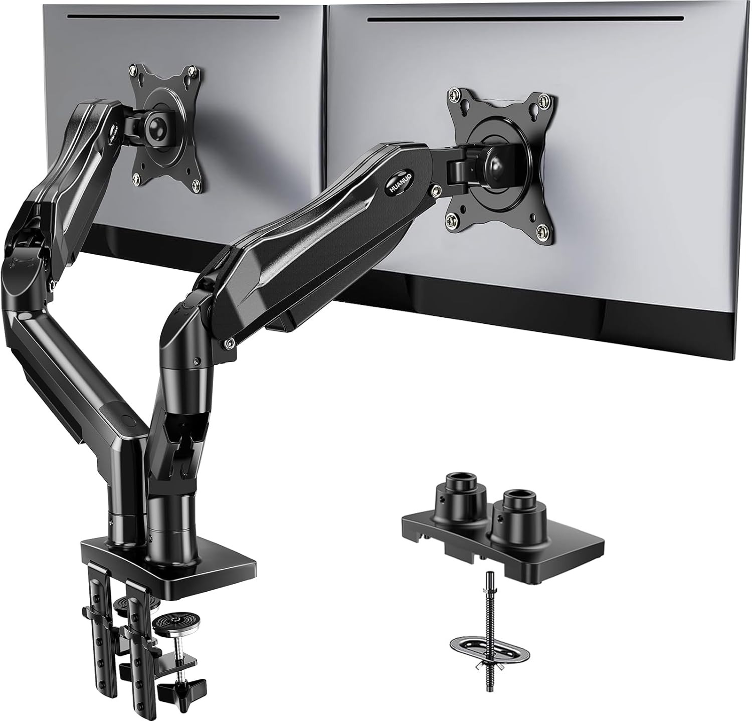 HUANUO dual spring monitor arm mount