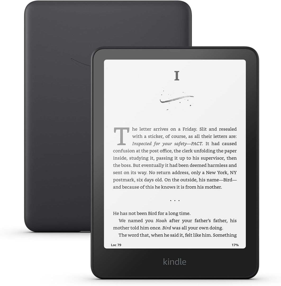 Kindle Paperwhite 2024 in hand product image with detailed view and professional lighting