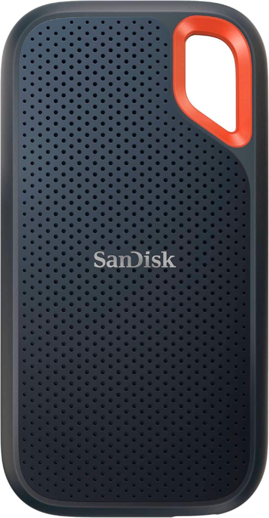 SanDisk Extreme Pro Portable SSD V2 with IP65 water and dust resistance