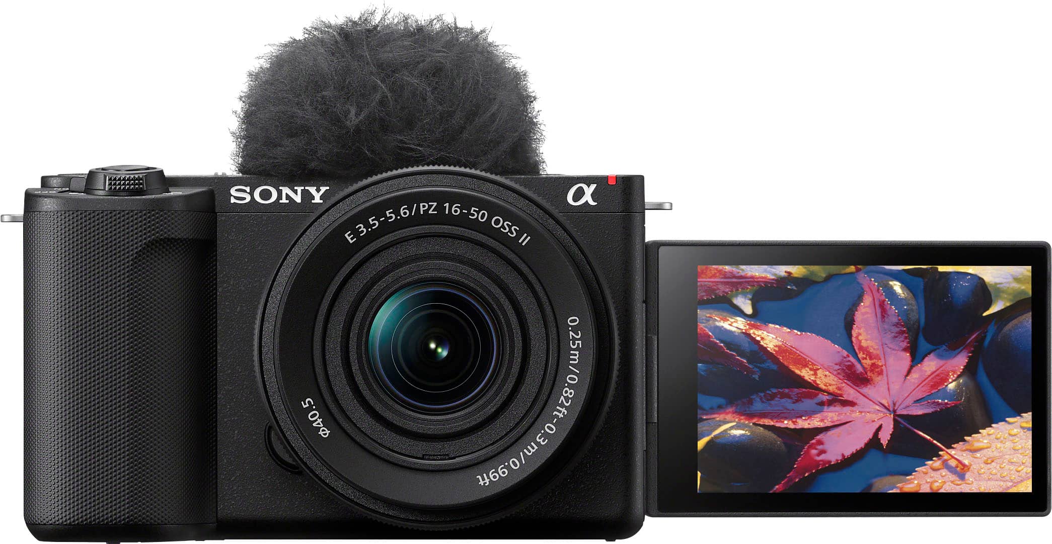 Sony ZV-E10 II Mirrorless Camera product image with detailed view and professional lighting
